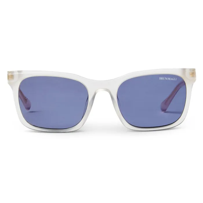 Bruno Magli MARIS Limited Edition Classic Square Frame Sunglasses Grey Women Sunglasses