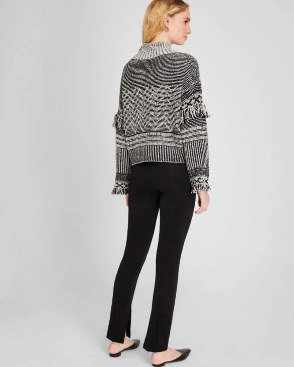 Club Monaco Pants Scuba Slit Pant Black 8211 Women