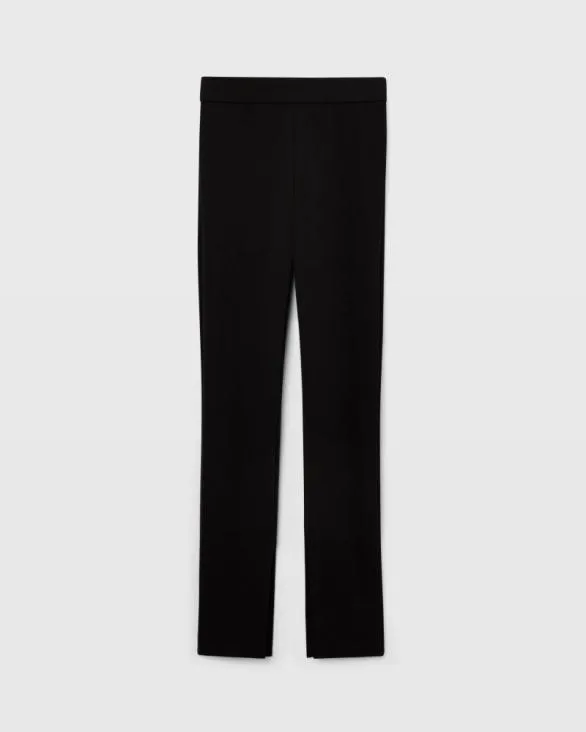 Club Monaco Pants Scuba Slit Pant Black 8211 Women