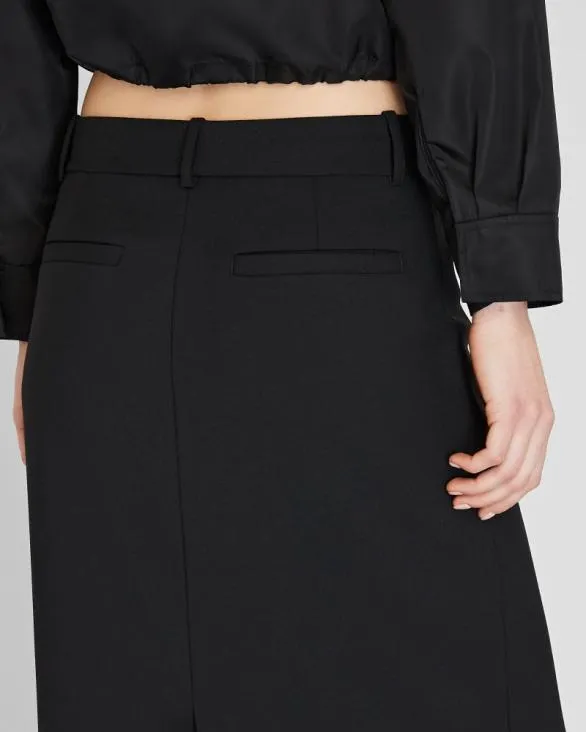 Club Monaco Skirts Borrem Column Maxi Skirt Black 8211 Women
