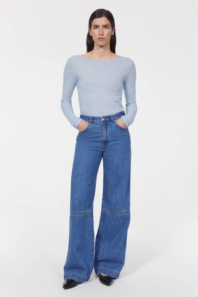 Eileen Denim Indigo Women Rodebjer Denim