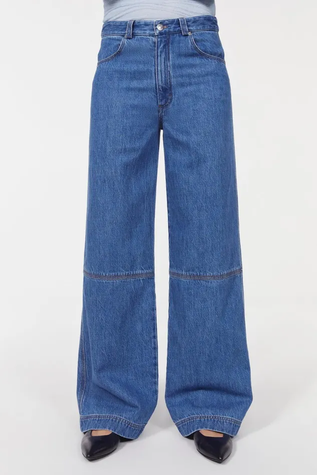 Eileen Denim Indigo Women Rodebjer Denim