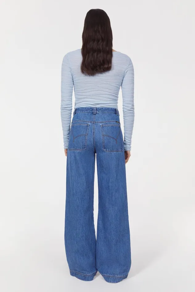 Eileen Denim Indigo Women Rodebjer Denim