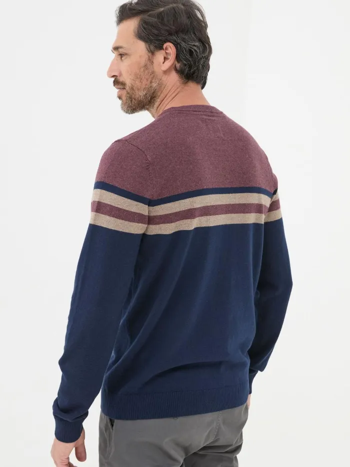 Fat Face Knitwear Rye Burgundy Red Cotton Cashmere Crew Neck Jumper 8211 Men Fat Face Knitwear Rye Burgundy Red Cotton Cashmere Crew Neck Jumper 8211 Men