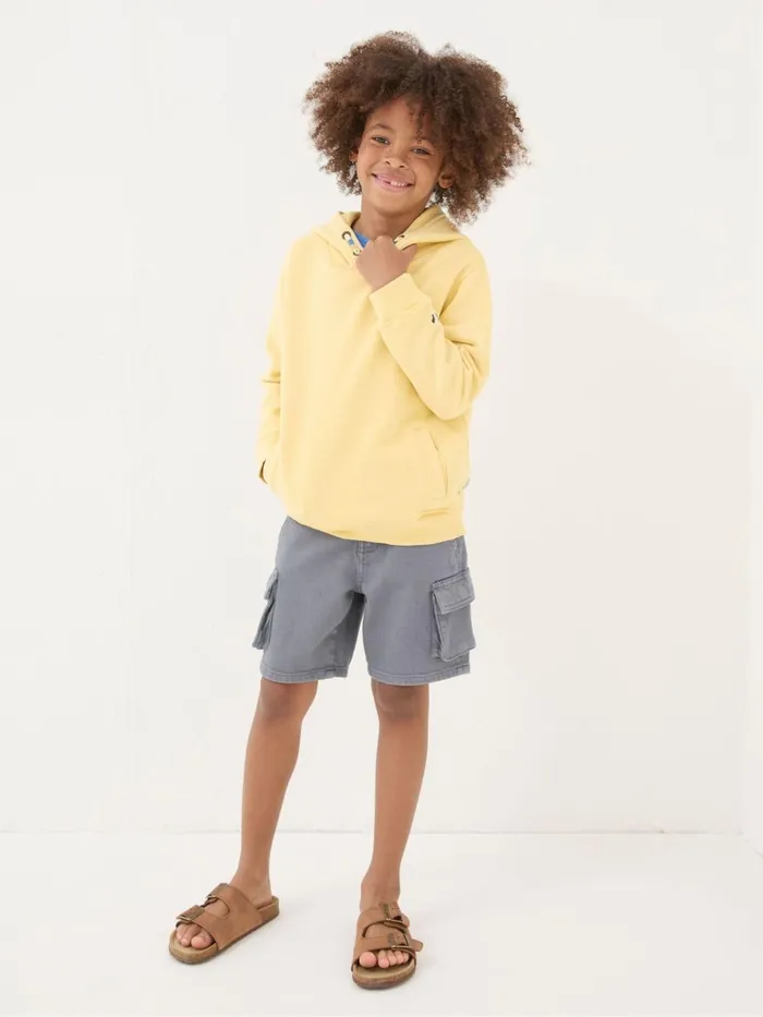 Fat Face Sweatshirts and Hoodies Yellow Vw Popover Hoodie 8211 Kids