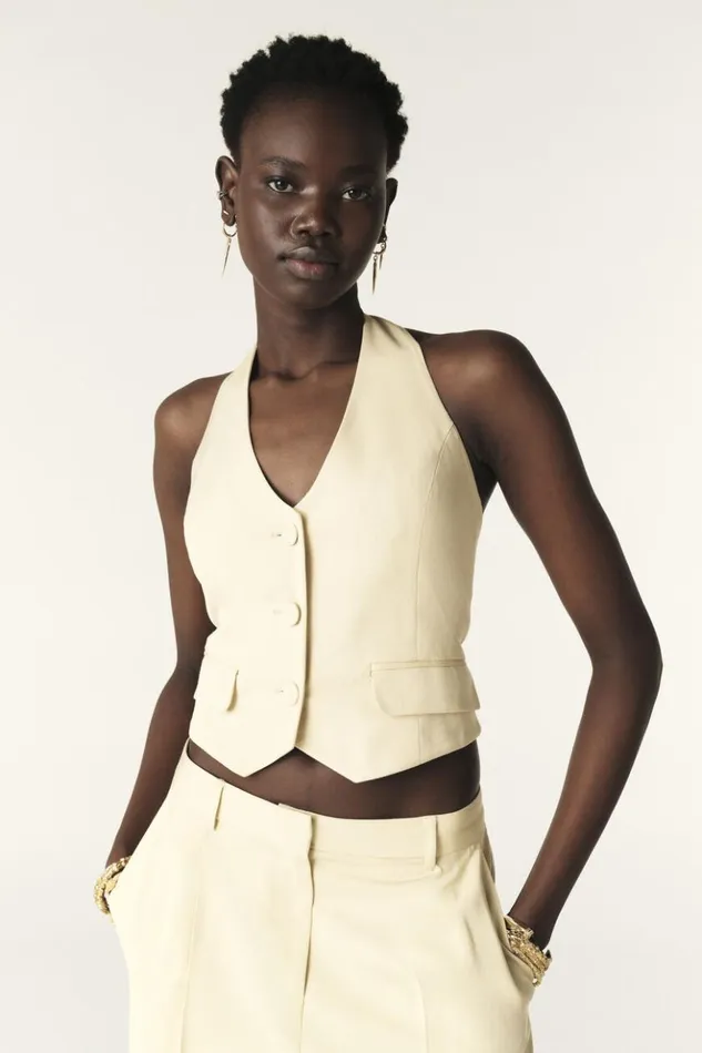 GoodButtoned Vest Clothing Baandsh Tops and Shirts