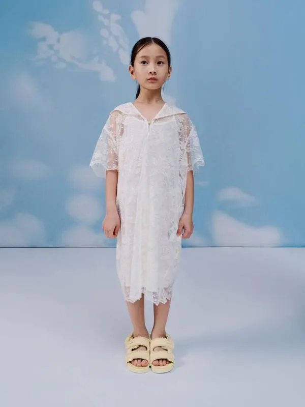 Kids Girls039 Elastane PearlEmbellished Flatform Sandals 8211 Butter CHARLES and KEITH Shoes Kids Girls039 Elastane PearlEmbellished Flatform Sandals 8211 Butter CHARLES and KEITH Shoes