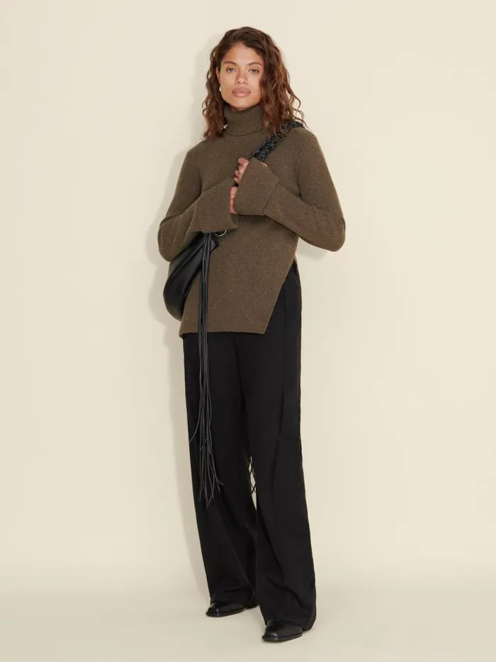 Knitwear Women Holzweiler Jessie Knit Sweater Brown
