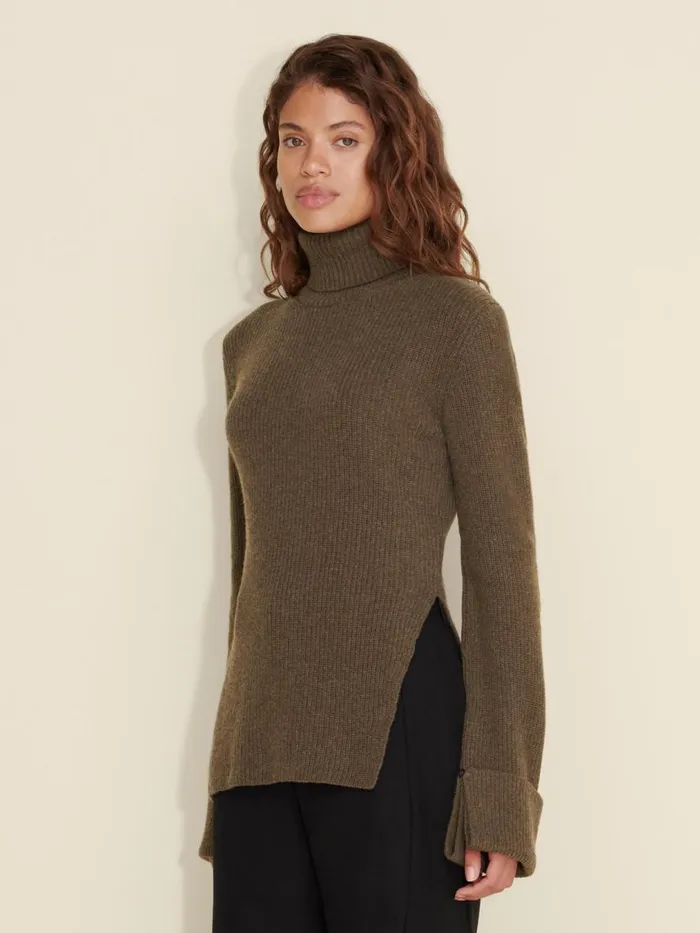 Knitwear Women Holzweiler Jessie Knit Sweater Brown