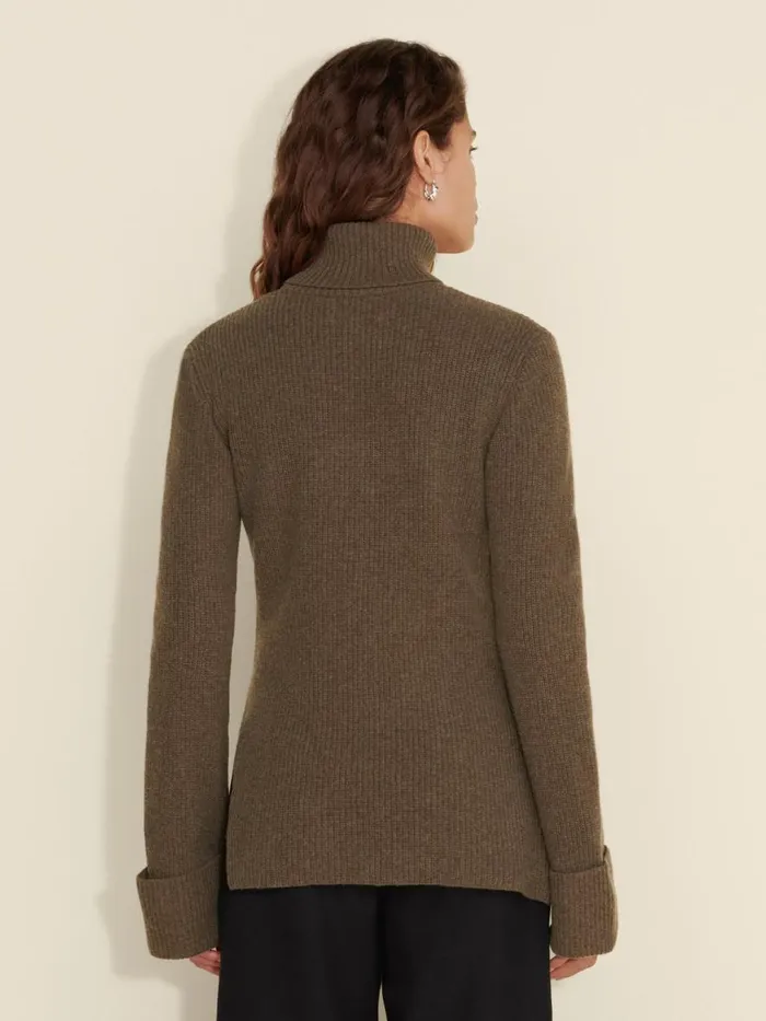 Knitwear Women Holzweiler Jessie Knit Sweater Brown