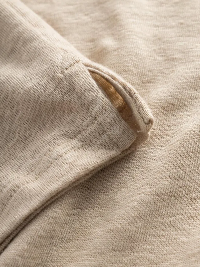 KnowledgeCotton Apparel Polo Shirts Linen Polo Safari 8211 Men KnowledgeCotton Apparel Polo Shirts Linen Polo Safari 8211 Men