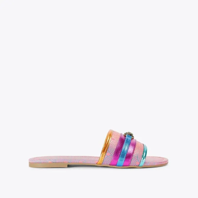 Kurt Geiger Sandals Southbank Flat Sandal Pink 8211 Women