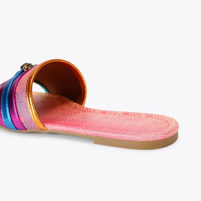 Kurt Geiger Sandals Southbank Flat Sandal Pink 8211 Women