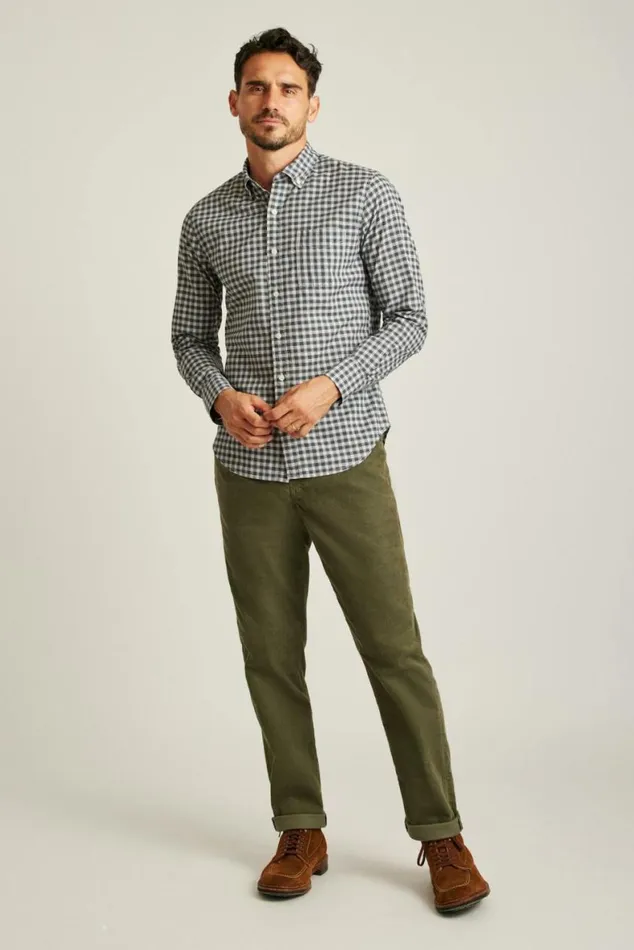 Men Everyday Shirt Wood River Plaid Bonobos Business Casual Shirts