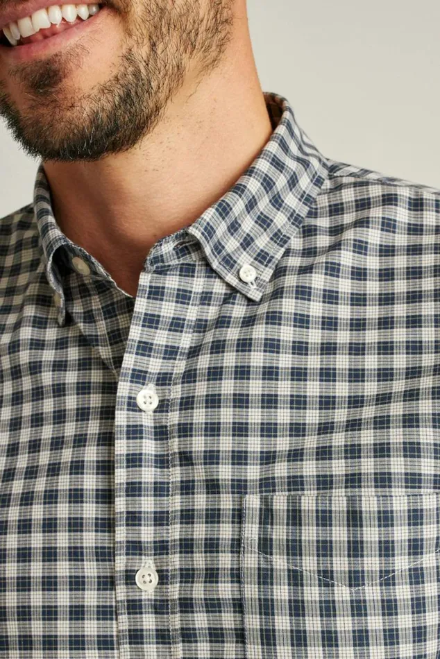 Men Everyday Shirt Wood River Plaid Bonobos Business Casual Shirts