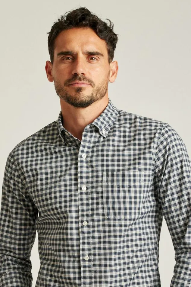 Men Everyday Shirt Wood River Plaid Bonobos Business Casual Shirts
