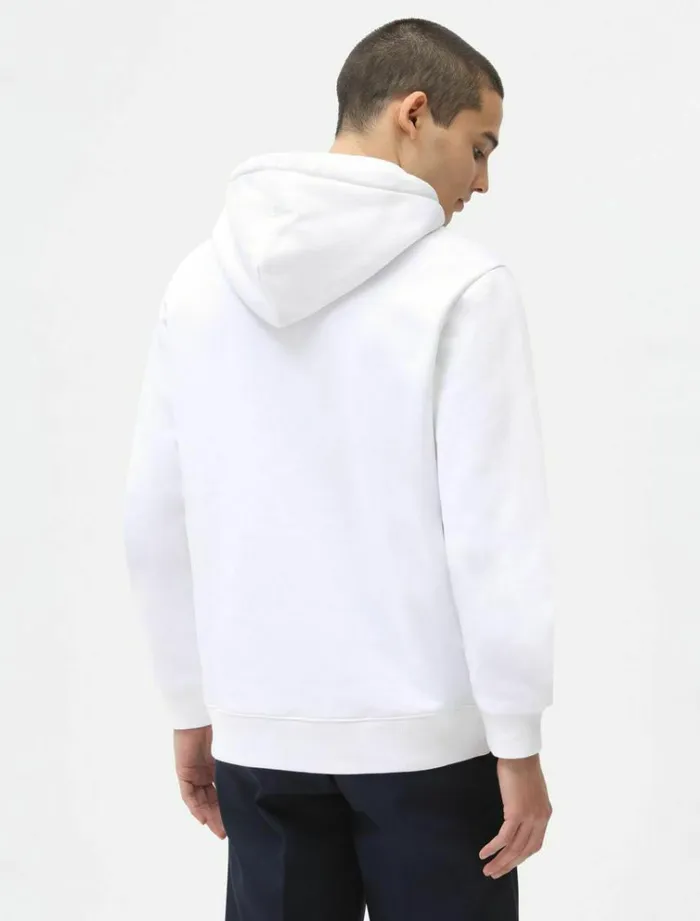 Men Jumpers and Sweatshirts Dickies Icon Logo Hoodie White