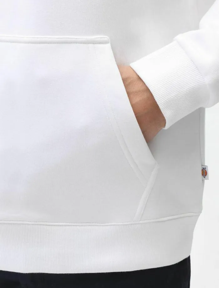 Men Jumpers and Sweatshirts Dickies Icon Logo Hoodie White