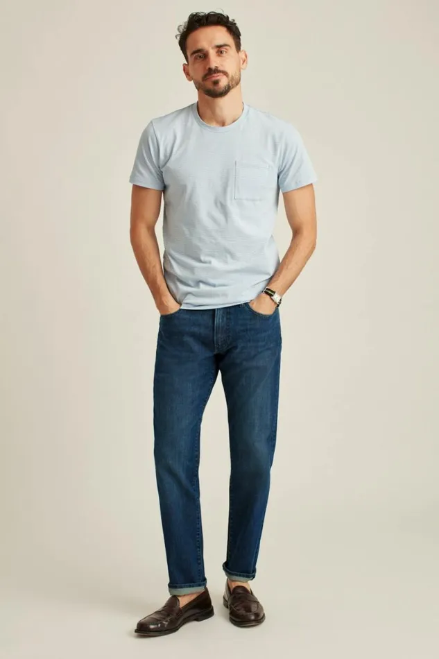 Men Premium 4Way Stretch Jeans Blue Magic Wash Bonobos Jeans