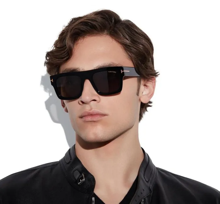 Men SUNGLASSES Tom Ford Fausto Sunglasses Black Men SUNGLASSES Tom Ford Fausto Sunglasses Black