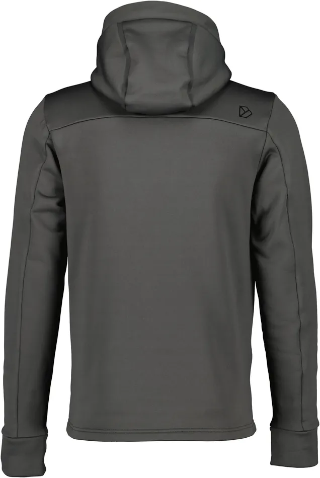 Men Zuko FullZip Coal Black Didriksons Outdoor Jackets