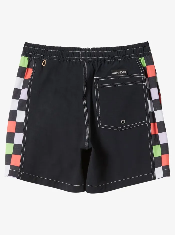 Quiksilver Original Arch 14034 Volleys Black Boys Boardshorts Quiksilver Original Arch 14034 Volleys Black Boys Boardshorts