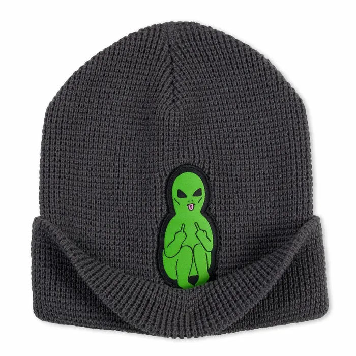 Ripndip Lord Alien Beanie Charcoal Beanies