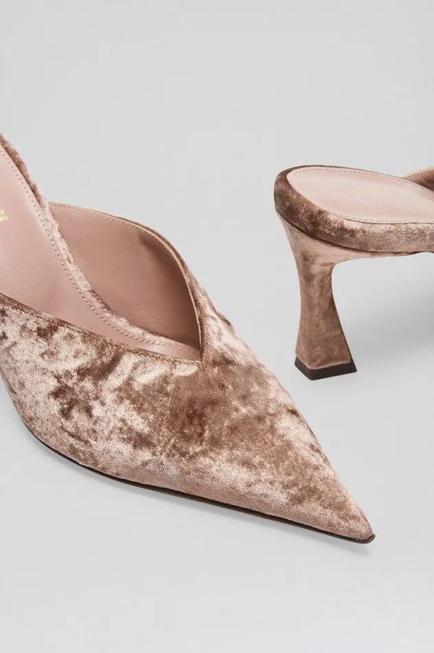 Scanlan Theodore VELVET MULE 75 MINK Women Shoes Scanlan Theodore VELVET MULE 75 MINK Women Shoes