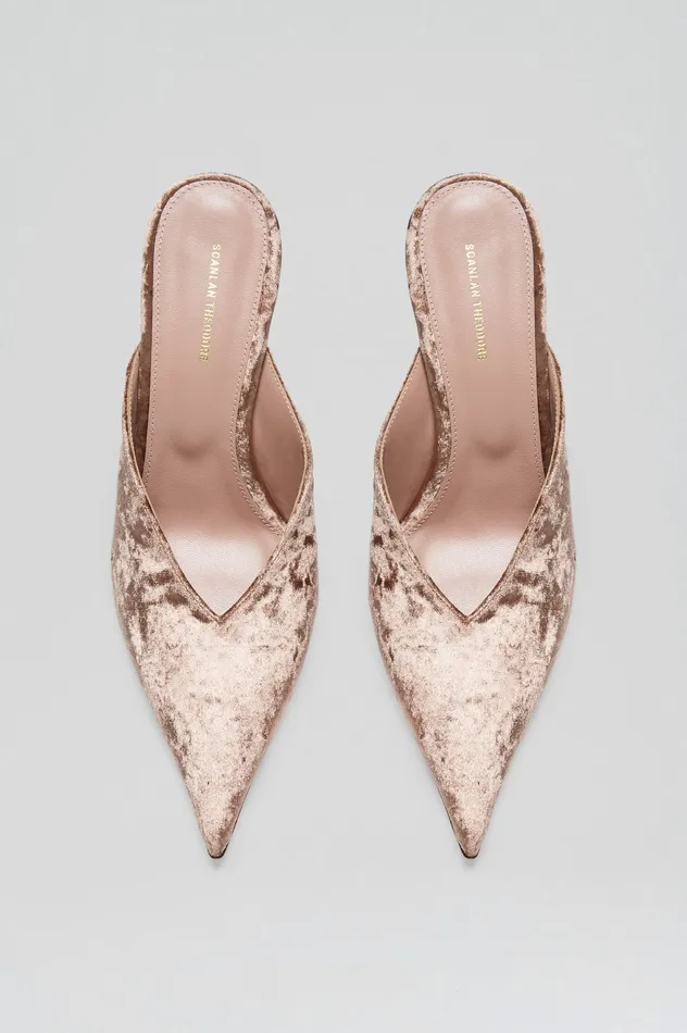 Scanlan Theodore VELVET MULE 75 MINK Women Shoes Scanlan Theodore VELVET MULE 75 MINK Women Shoes