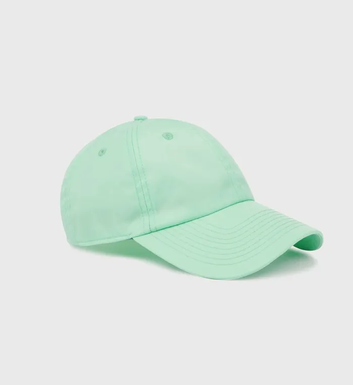 Sporty and Rich Hats Women Good Health Nylon Hat 8211 ThymeWhite