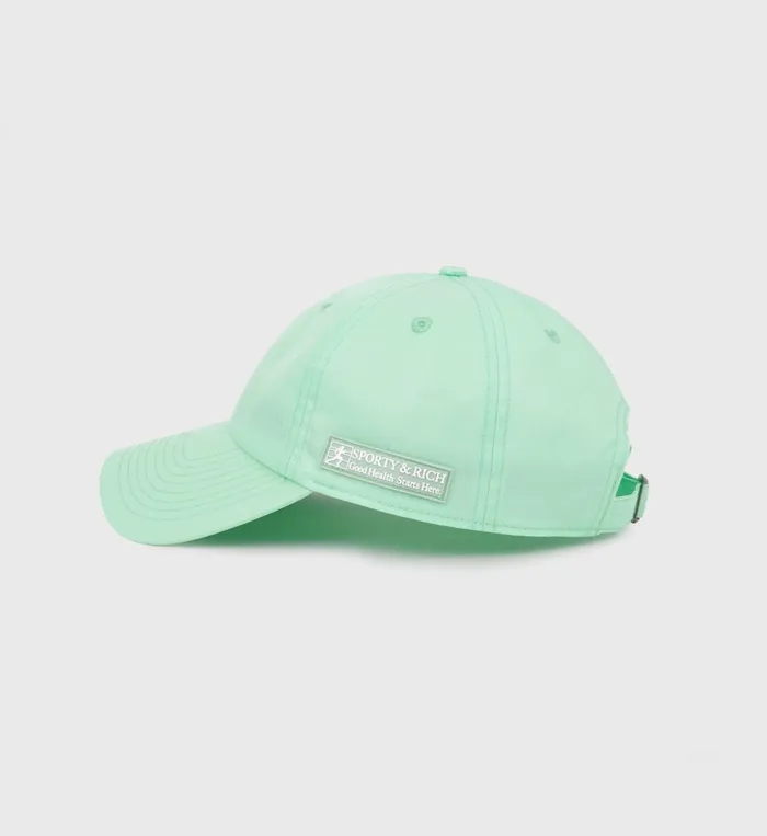 Sporty and Rich Hats Women Good Health Nylon Hat 8211 ThymeWhite