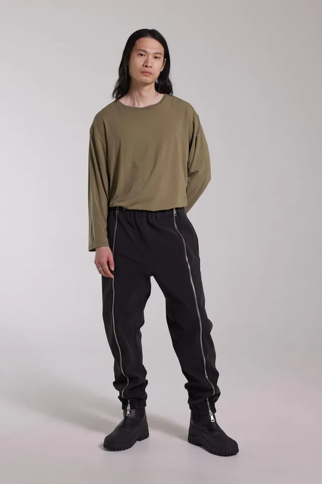 Stutterheim Bromma Matte Trouser Black Men Trousers
