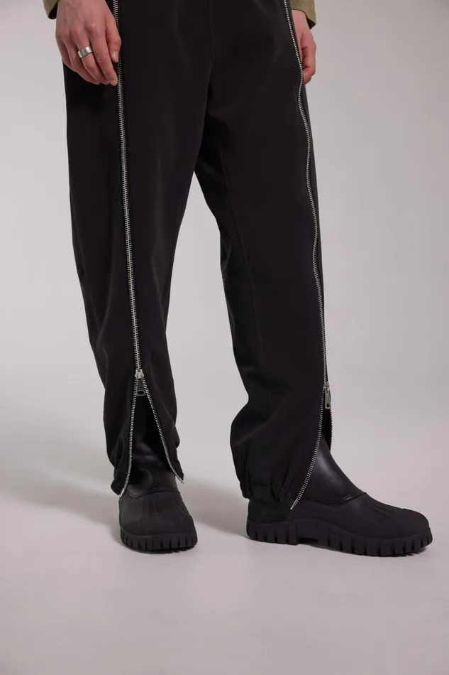 Stutterheim Bromma Matte Trouser Black Men Trousers
