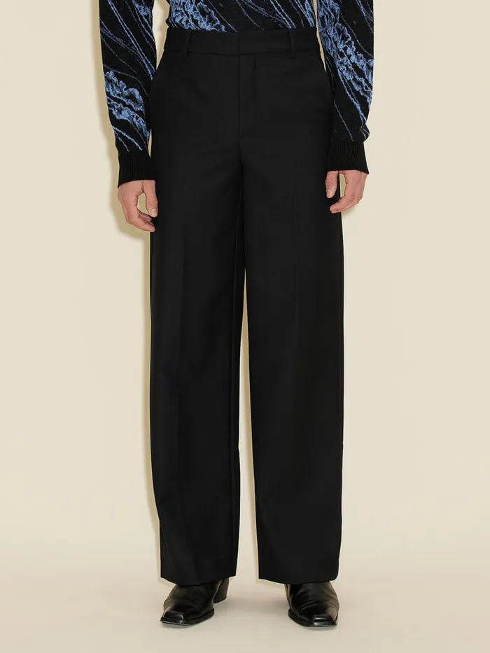Trousers and Shorts Men Holzweiler Lopa Formal Trousers Black