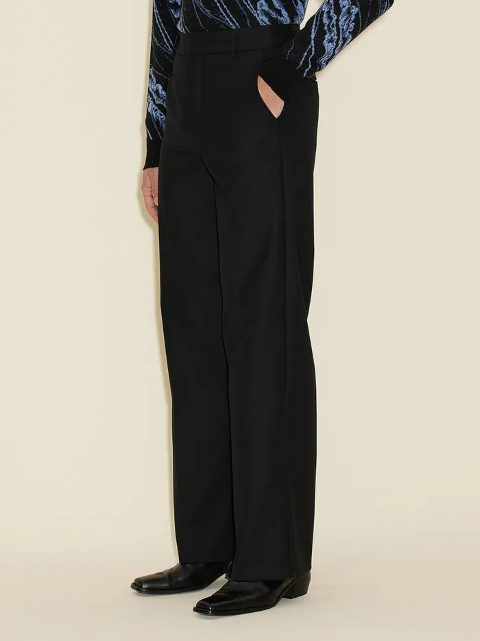 Trousers and Shorts Men Holzweiler Lopa Formal Trousers Black