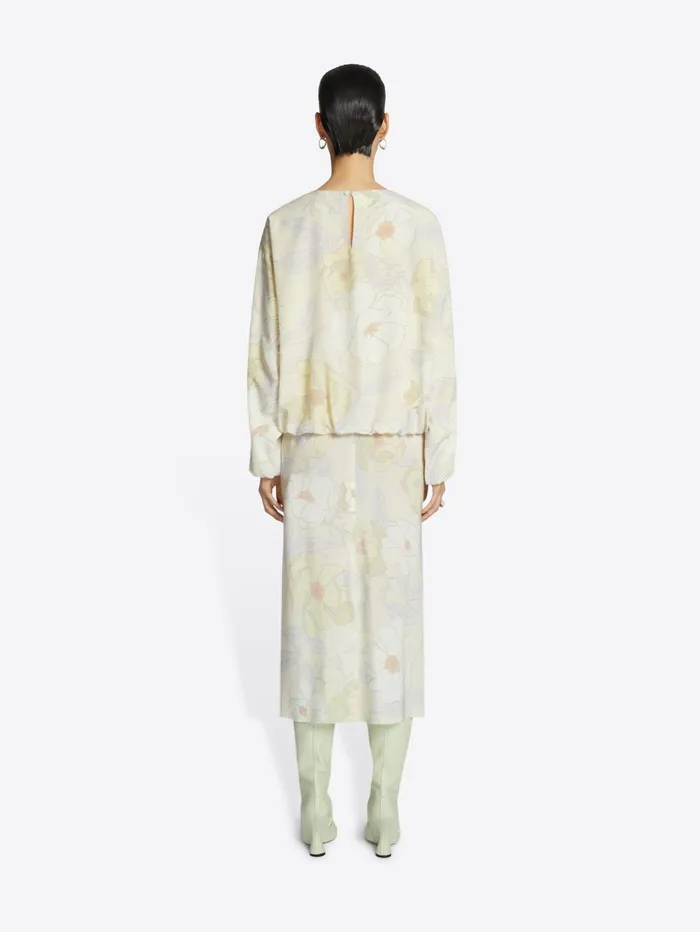 Women Dries Van Noten Tops and Blouses Silk Cocoon Top