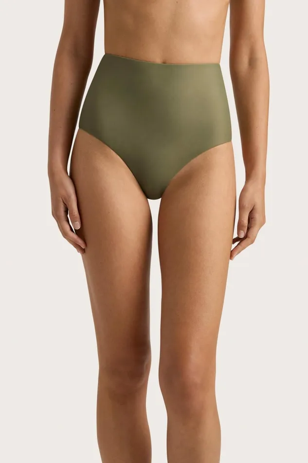 Women Faithfull The Brand Swim Reyes Bikini Bottom Khaki