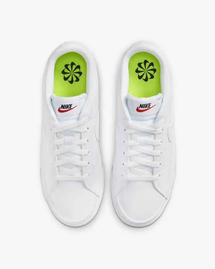 Women Nike All Shoes NikeCourt Legacy Next Nature Whiteblackvoltwhite