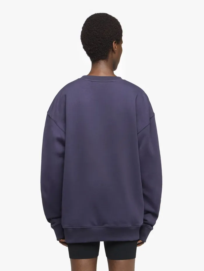 Women Sweatshirt and Hoodies JW Anderson 034REAL SLEEP034 PRINTED SWEATSHIRT Dark Navy Women Sweatshirt and Hoodies JW Anderson 034REAL SLEEP034 PRINTED SWEATSHIRT Dark Navy