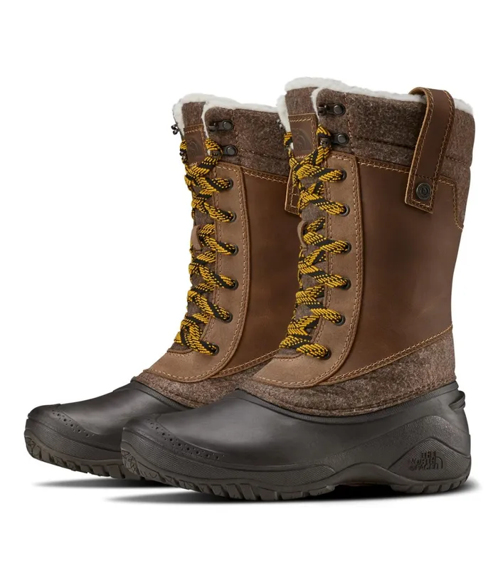 Womens Shellista III Mid Demitasse Brwncarafe Brn The North Face Winter Boots