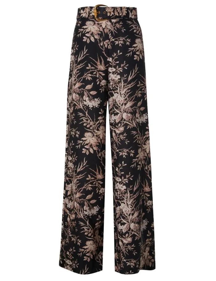 Zimmermann Shorts and Pants Wide Leg Pant Black Mockingbird 8211 Women