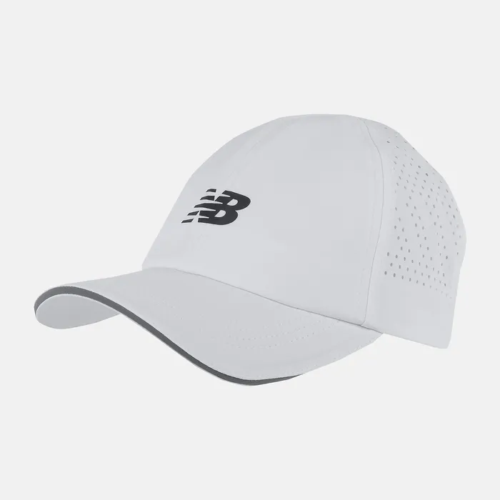 6 Panel Laser Performance Hat WHITE Hats New Balance MenWomen