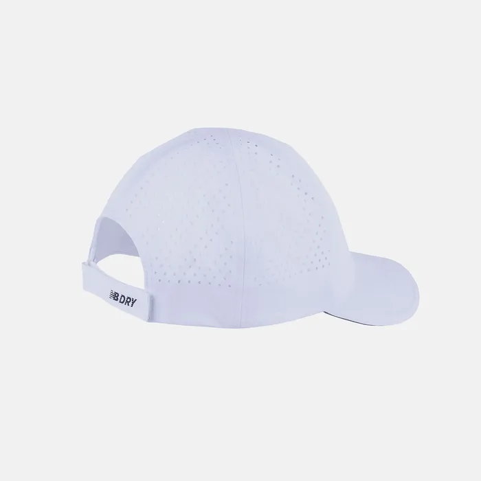 6 Panel Laser Performance Hat WHITE Hats New Balance MenWomen