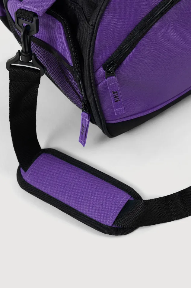 Accessories Bloch Bloch Two Tone Dance Bag Purple Black Nylon Bags Accessories Bloch Bloch Two Tone Dance Bag Purple Black Nylon Bags