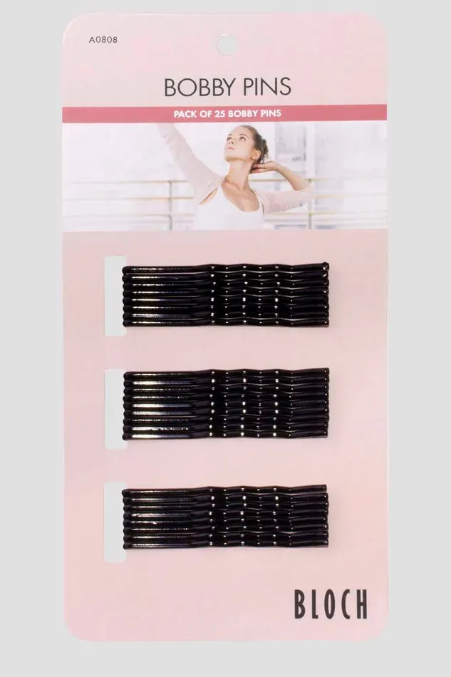 Accessories Bloch Bobby Pins Pack Black Hair Essentials