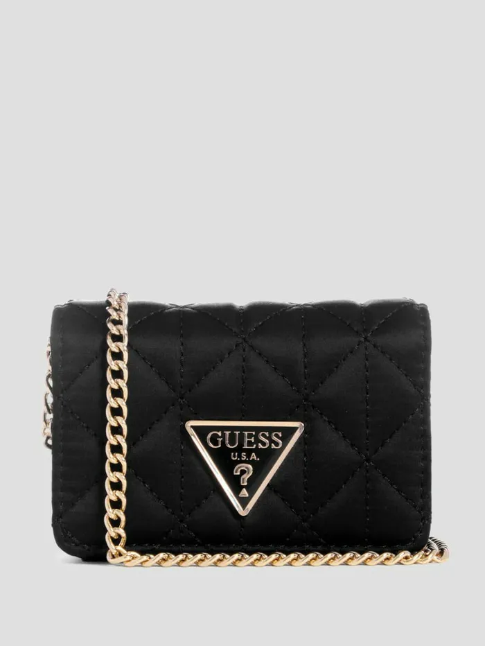Accessories GUESS WomenKids Velina Micro Mini Bag Black