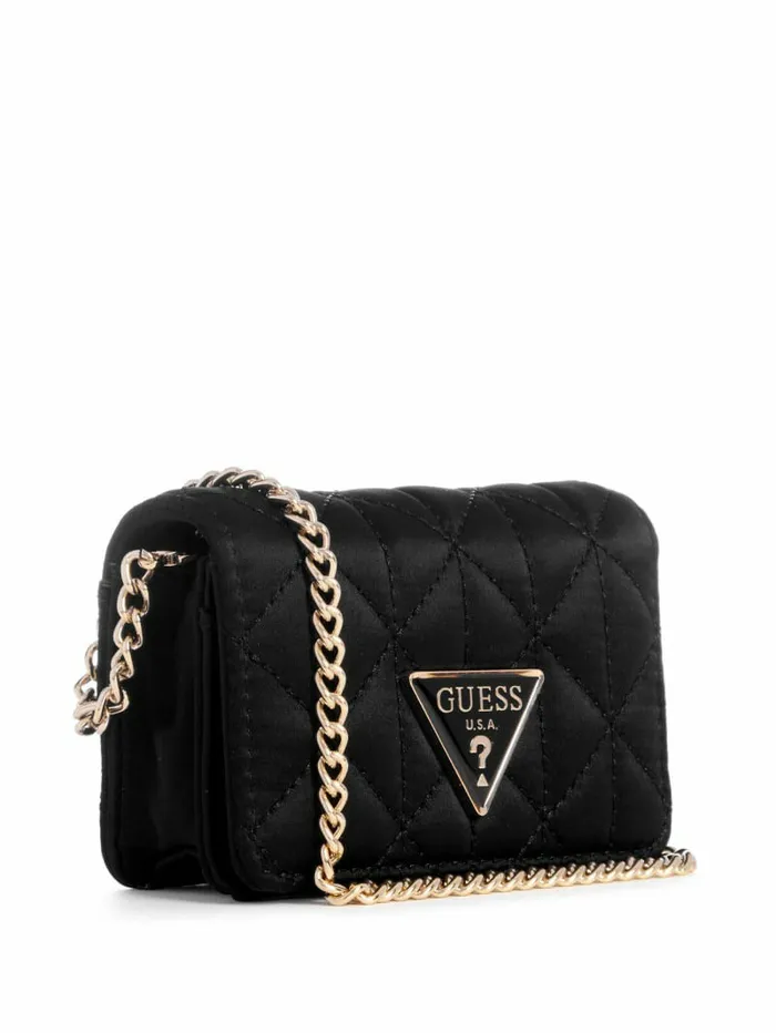 Accessories GUESS WomenKids Velina Micro Mini Bag Black