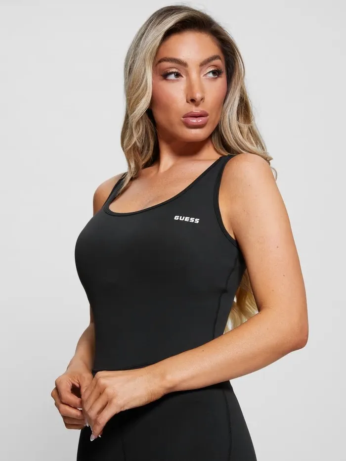 Activewear GUESS Women Aleta Active Jumpsuit Black Activewear GUESS Women Aleta Active Jumpsuit Black