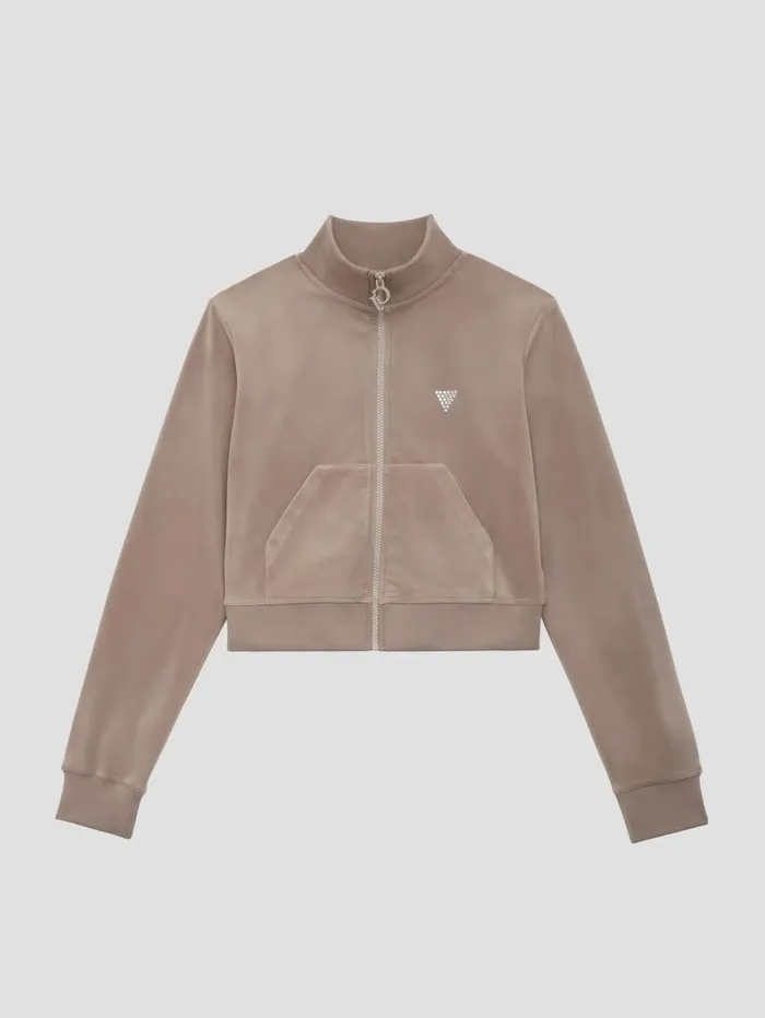 Activewear GUESS Women Eco Couture FullZip Sweatshirt Dunas Activewear GUESS Women Eco Couture FullZip Sweatshirt Dunas