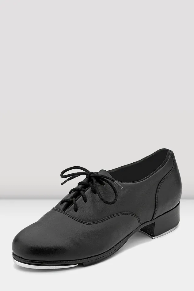 Adult Bloch Ladies Respect Tap Shoes Black Leather Tap